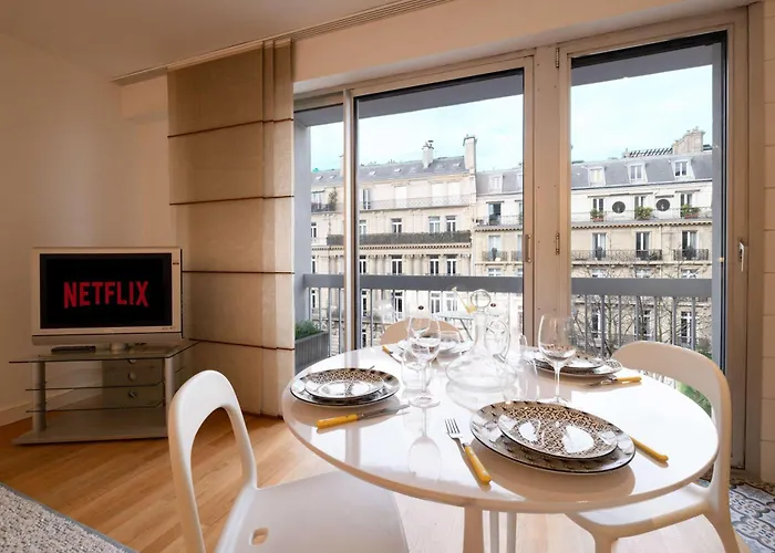 Luxury Flat Arc De Triomphe 4 Guests Apartmán
