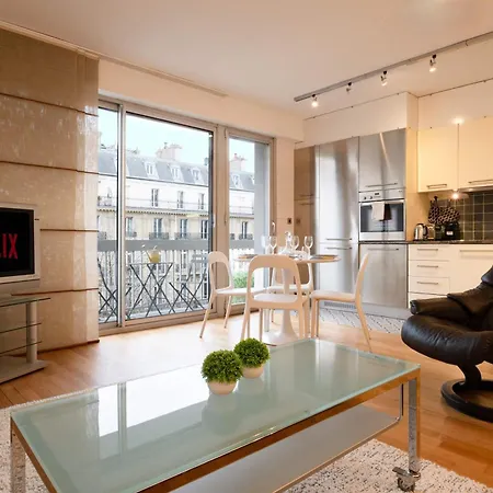 Luxury Flat Arc De Triomphe 4 Guests Paryż